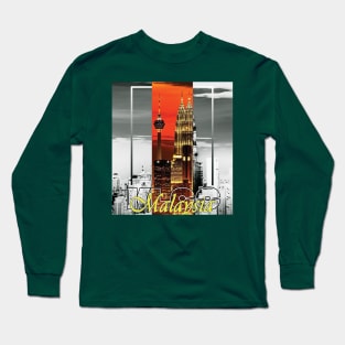 KLCC Malaysia Long Sleeve T-Shirt